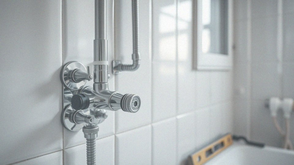 Jakie elementy montażowe są potrzebne do instalacji baterii prysznicowej natynkowej?