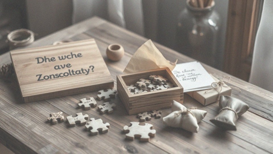 Jak zorganizować oryginalne pudełko z puzzlami dla świadka?