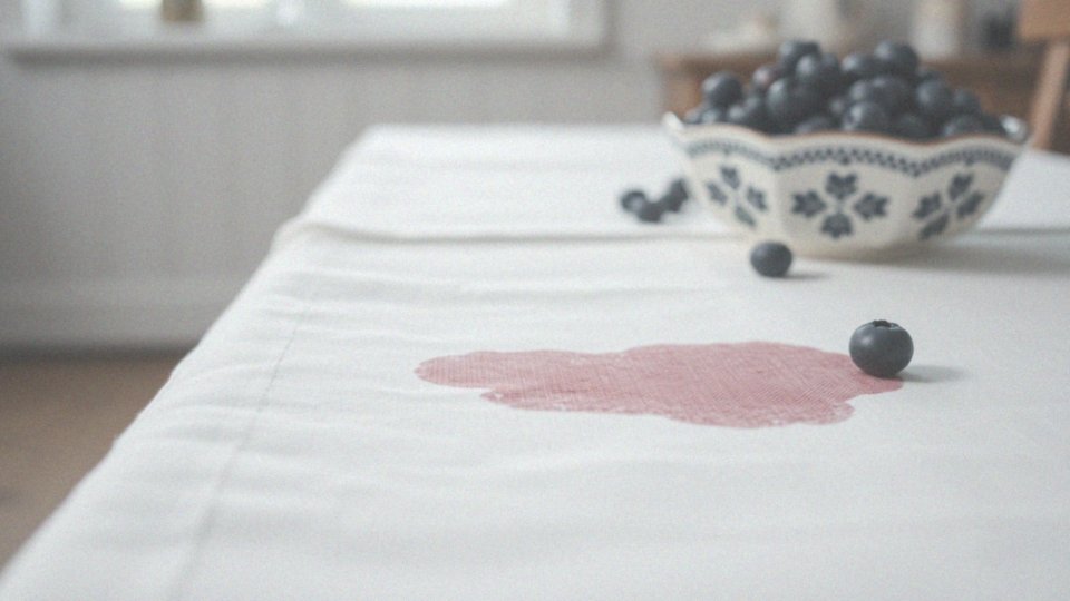 Dlaczego plamy z jagód są trudne do usunięcia?