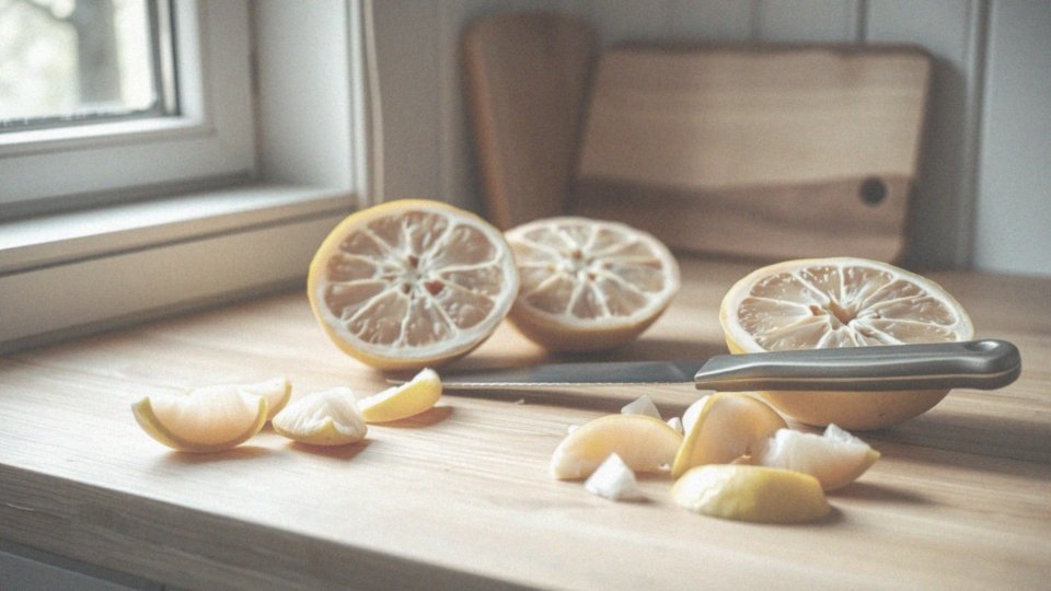 Jak obierać pomelo do przygotowania soku?