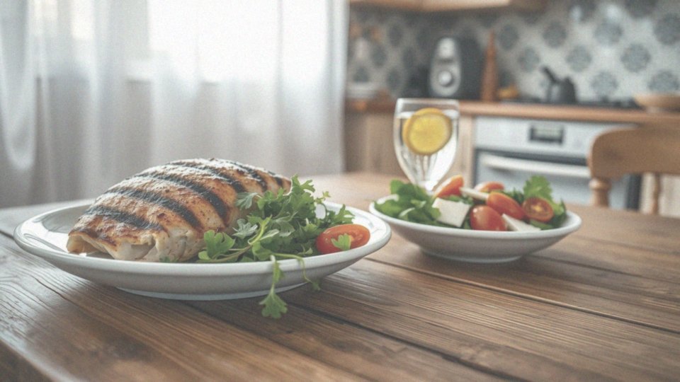 Jak serwować sałatkę z rukolą do obiadu?