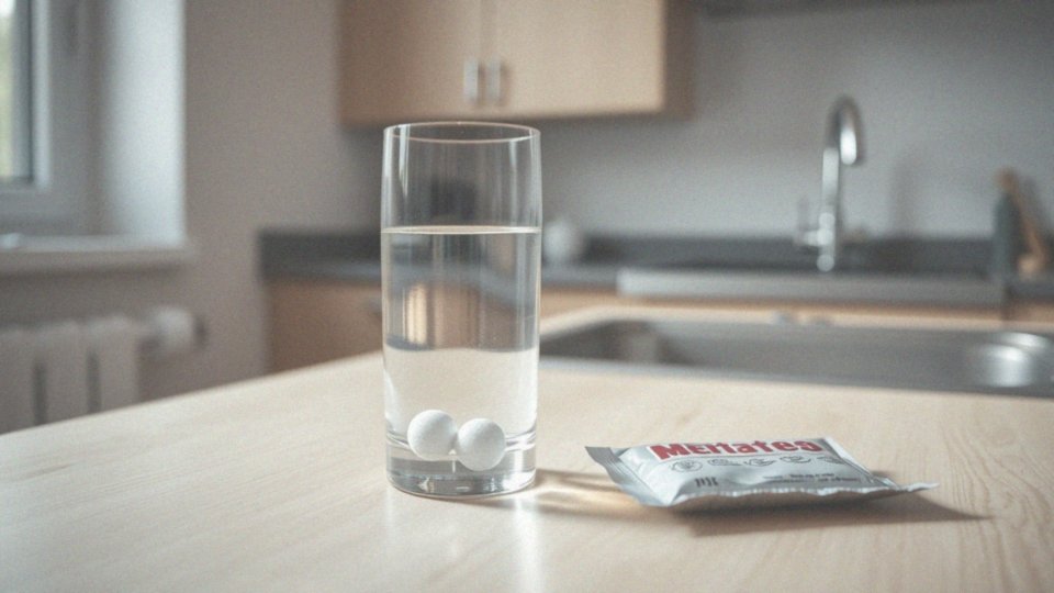 Jak należy dawkować tabletki musujące?