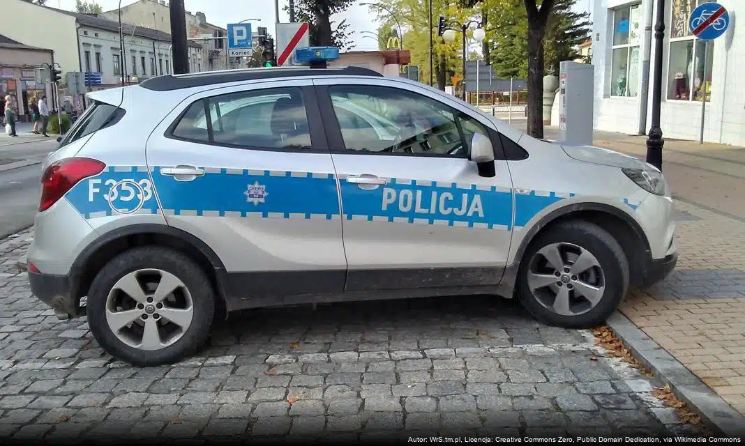 Nocna interwencja policji w Zakopanem: 21-latek zatrzymany za picie alkoholu i posiadanie narkotyków